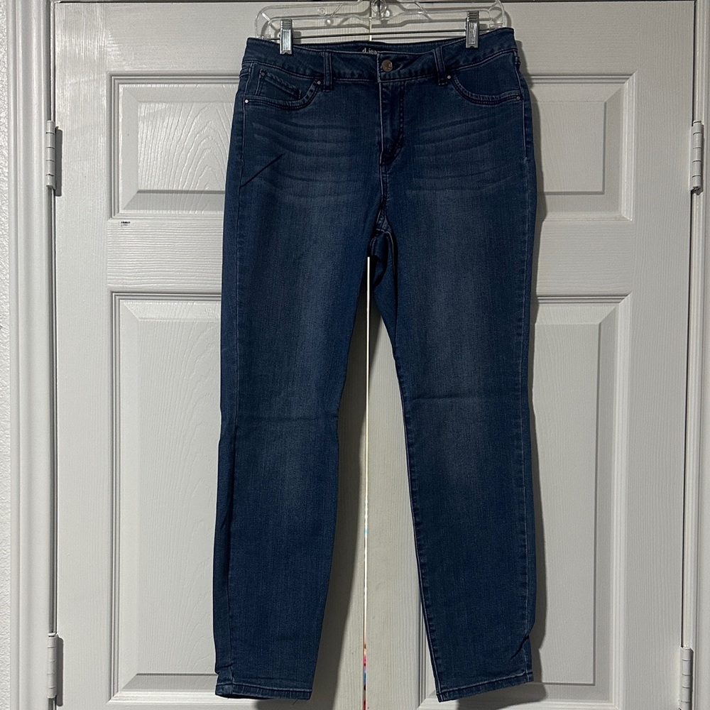 d. jeans Women's Dark Blue Straight Leg Jeans